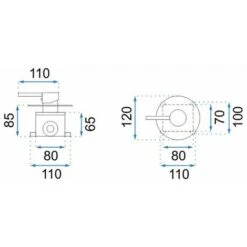 SET DOCCIA REA LUGANO BLACK + BOX -Stile Bagno 54295357 5
