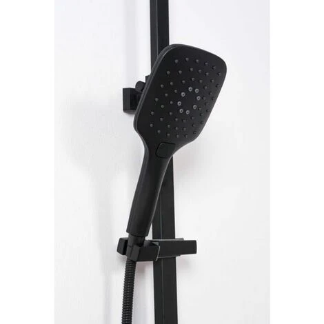 SET DOCCIA DA INCASSO CON TERMOSTATO REA JET BLACK MAT 2 SET DOCCIA DA INCASSO CON TERMOSTATO REA JET BLACK MAT - immagine 2