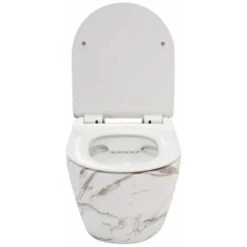 VASO WC SOSPESO REA CARLOS SLIM LAVA MAT MINI -Stile Bagno 54295367 3