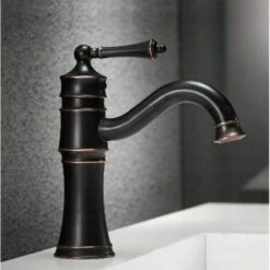 RUBINETTO DA BAGNO REA VINTAGE OLD BLACK LOW -Stile Bagno 54295481 3
