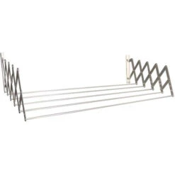 Stendino Espandibile Rolan 5 Fili 100 Cm 100x78x26 Cm In Alluminio
