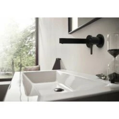 Hansgrohe Finoris - Miscelatore Ad Incasso Per Lavabo, Montaggio A 2 Fori, EcoSmart, Nero Opaco 76051670 -Stile Bagno 54318334 3
