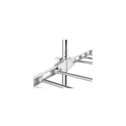 Todeco Stendino Per Biancheria, Stendibiancheria - Materiale: Tubi In Acciaio Inossidabile - Carico Massimo: 3 Kg Per Ciascun Barra Di Sostegno - 3 Ripiani, Bianco, Con Ali -Stile Bagno 54376649 4