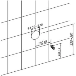 Modulo Sanitario 805S Con Sensore Per WC Sospeso - Bianco Nero -Stile Bagno 54377596 5