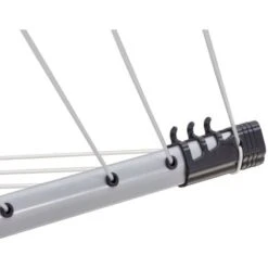 Stendibiancheria Rotante LinoPush 500 Schwarz 85360 Leifheit -Stile Bagno 5449804 3