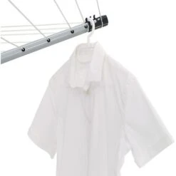 Stendibiancheria Rotante LinoPush 500 Schwarz 85360 Leifheit -Stile Bagno 5449804 5