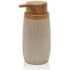 Dispenser Per Sapone Liquido Tortora Dettagli Effetto Legno Blob