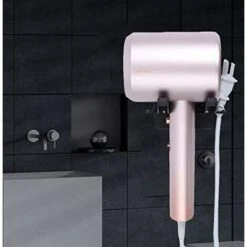 HIASDFLS Supporto Multifunzione Per Montaggio A Parete Per Asciugacapelli Dyson/Philips/Xiaomi E Asciugacapelli Pieghevole -Stile Bagno 55527590 5