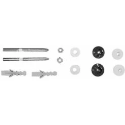 Duravit Accessori - Kit Di Fissaggio Per Urinali, Cromo 0050301000