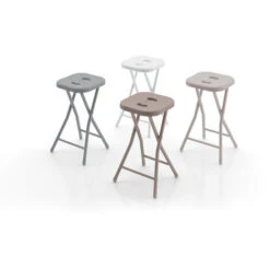 SGABELLO RICHIUDIBILE Colore Bianco