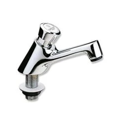 Rubinetto Temporizzato Collo A Cigno Lavabo Lavandino A Tempo Tremolada Art. 461