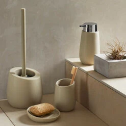 Wenko Porta Sapone Ceramica Badi Beige -Stile Bagno 57765680 5
