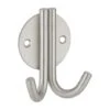 Appendino, Gancio Doppio, Acciaio Inossidabile, H.80mm, Satinato - THIRARD