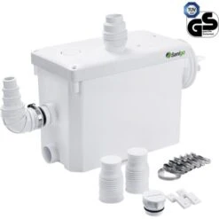 Smerigliatrice Sanitaria Silenziosa Sanigo 400W Pannello Di Riparazione Accessibile Sospeso 35dB