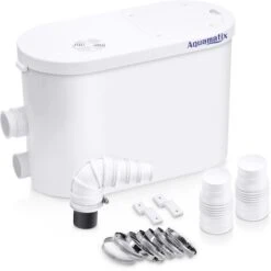 Pompa Per Acque Reflue Sanitarie Aquamatix Silencio 2 400W Pompa Per Acque Reflue Doccia Silenziosa -Stile Bagno 58488945 4