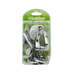 CERNIERE IN ACCIAIO MODELLO AD ESPANSIONE PER SEDILI IN LEGNO BLISTER Cromo FAIDF