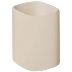 Bicchiere Ceramica E Legno - Serie Twin Sabbia
