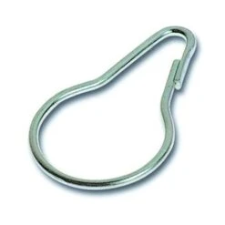 Ganci Per Tenda Doccia Mm. 24,5 - Tipo Piccolo