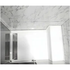 Parete Doccia Angolare Con Piatto Della Doccia E Seduta L122 X L81 X H190 Cm - DELIA -Stile Bagno 59279109 3