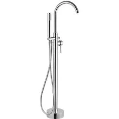 Rubinetto Miscelatore Su Piedi - Cromo - MAHIRO -Stile Bagno 59289652 3