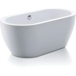 Vasca Da Bagno Freestanding 150x75xH58 Cm 178L Bianco - ADRINA -Stile Bagno 59290280 4