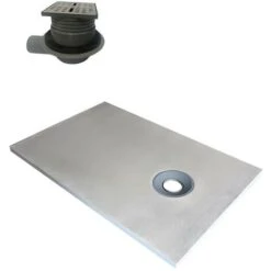 Piatto Doccia Pronto Da Piastrellare DELOS Sifone Fornito In Dotazione - 1400 X 900 X 40 Mm - Tagliabile