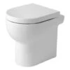 Ceramica Azzurra Water Nuvola Mini Filomuro Salvaspazio Cm 46x35 Bianco Lucido