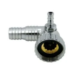 CURVETTA SCARICO LAVATRICE CON ATTACCO ASCIUGATRICE 1" DH