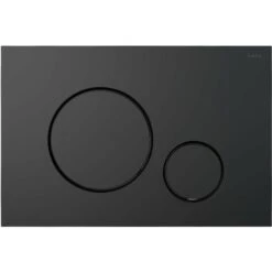 Kielle Gemini IV - Placca Di Comando, Nero Opaco 70209040