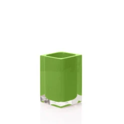 Portaspazzolini Linea Rainbow Gedy RA98 - Verde Acido