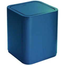 Gettacarta 8 Lt D'appoggio In Resina Termoplastica Seventy Gedy 6309 - Blu Petrolio