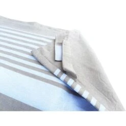 TELO MARE Fouta LETTINO ALVIN BEIGE In Cotone BEDDY BEACH © CON TASCHE MISURA CM. 75 X 195 E Zaino SPIAGGIA -Stile Bagno 60447194 4