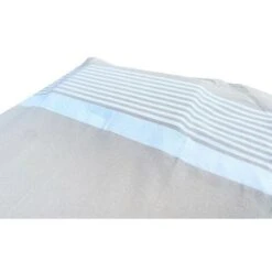 TELO MARE Fouta LETTINO ALVIN BEIGE In Cotone BEDDY BEACH © CON TASCHE MISURA CM. 75 X 195 E Zaino SPIAGGIA -Stile Bagno 60447194 5