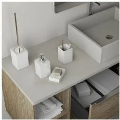 Gedy Sofia Bicchiere Porta Spazzolini Bianco -Stile Bagno 61159760 3