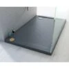 Piatto Doccia In Acrilico E Abs Effetto Pietra H.4cm DROP STONE 75x90 Cm