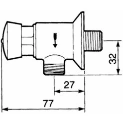 PRESTO Rubinetto Per Orinatoio 12-a - PRESTO -Stile Bagno 61376073 3