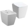 Sanitari Vitra Wc Rimless E Bidet Filo Muro A Terra