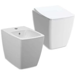Sanitari Vitra Wc Rimless E Bidet Filo Muro A Terra