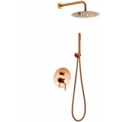 SET DOCCIA DA INCASSO REA LUNGO ROSE GOLD + BOX
