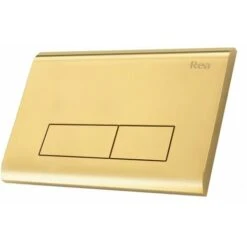 PULSANTE PER SUPPORTO SET DA INCASSO WC H LIGHT GOLD