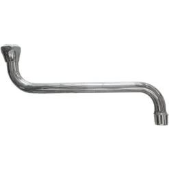 Canna Becco Universale Per Rubinetto Lavello, Lunga 18 Cm