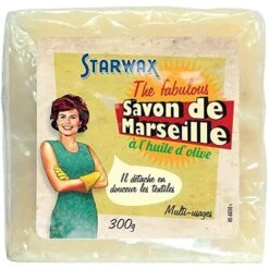 STARWAX - SAPONE DI MARSIGLIA CON OLIO DI OLIVA 300GR
