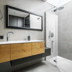 Piatto Doccia 70 X 70 Cm In Resina Finitura Ardesia - Bianco -Stile Bagno 63923143 5