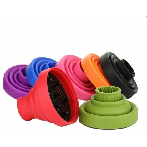 Diffusore Universale Per Phon Asciugacapelli In Silicone Pieghevole Art. 360 2 Diffusore Universale Per Phon Asciugacapelli In Silicone Pieghevole Art. 360 - immagine 2