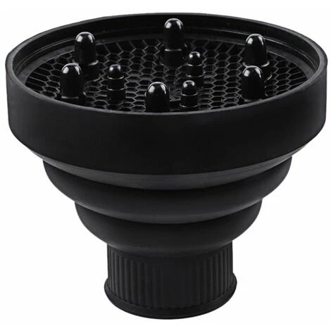 Diffusore Universale Per Phon Asciugacapelli In Silicone Pieghevole Art. 360 3 Diffusore Universale Per Phon Asciugacapelli In Silicone Pieghevole Art. 360 - immagine 3