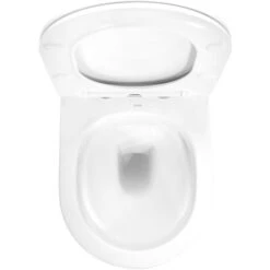 Vaso WC Sospeso Rea Carlo White Mini Flat Gold Edge -Stile Bagno 64106955 4