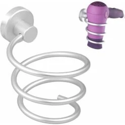 Kueatily Supporto Per Asciugacapelli Da Parete, Supporto Per Asciugacapelli,