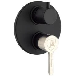 Miscelatore Nero Opaco Monocomando Deviatore Doccia Incasso Mugello -Stile Bagno 65032969 3