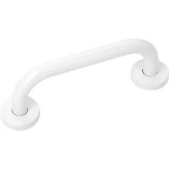 Maniglia Bagno Per Disabili In Acciaio Bianco Da 30 Cm
