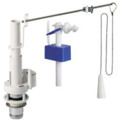 Meccanismo A Catenella Per Cassetta Alta In Porcellana - Meccanismo A Catenella Completo Di Galleggiante 3/8" Entrata Laterale